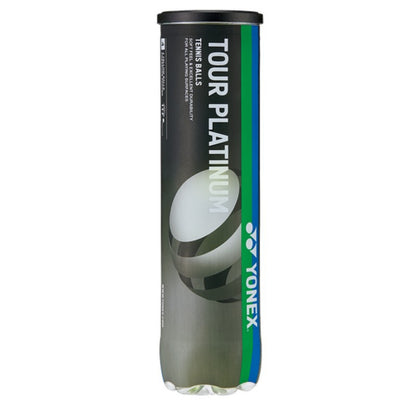 Yonex Tour Platinum tennis ball can on a white background
