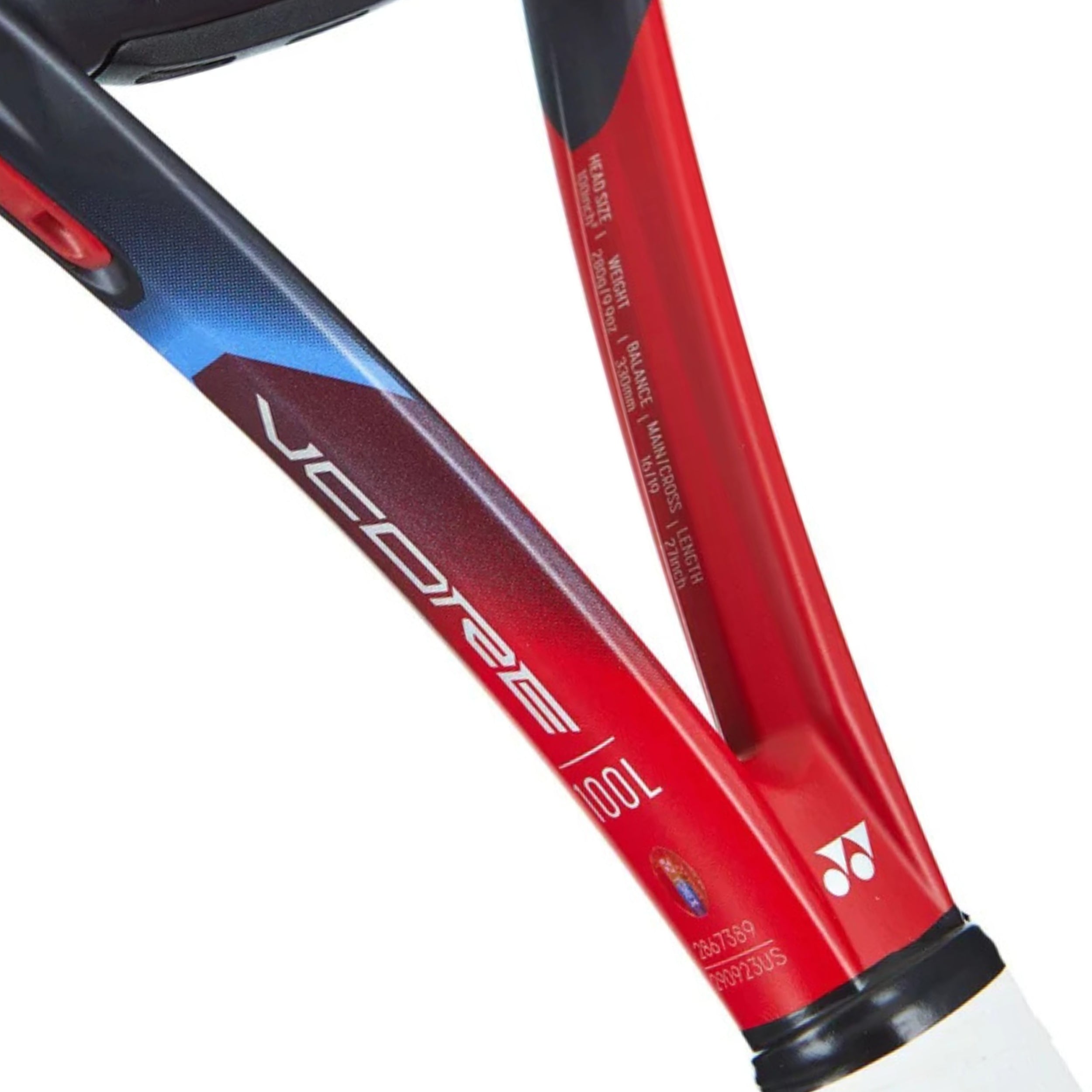 YONEX RACKET VCORE 07 100L 280G 16X19 – Baseline Racquets