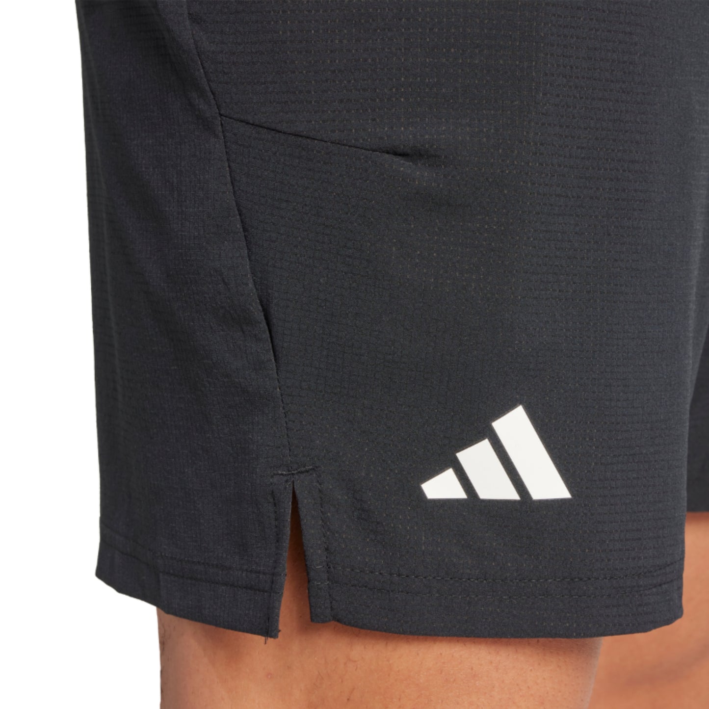 Adidas black short with logo