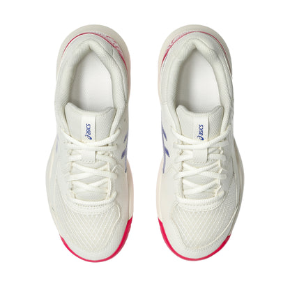 ASICS SHOE G-DEDICATE 8 KID CREAM/DARK COBALT (AW25)