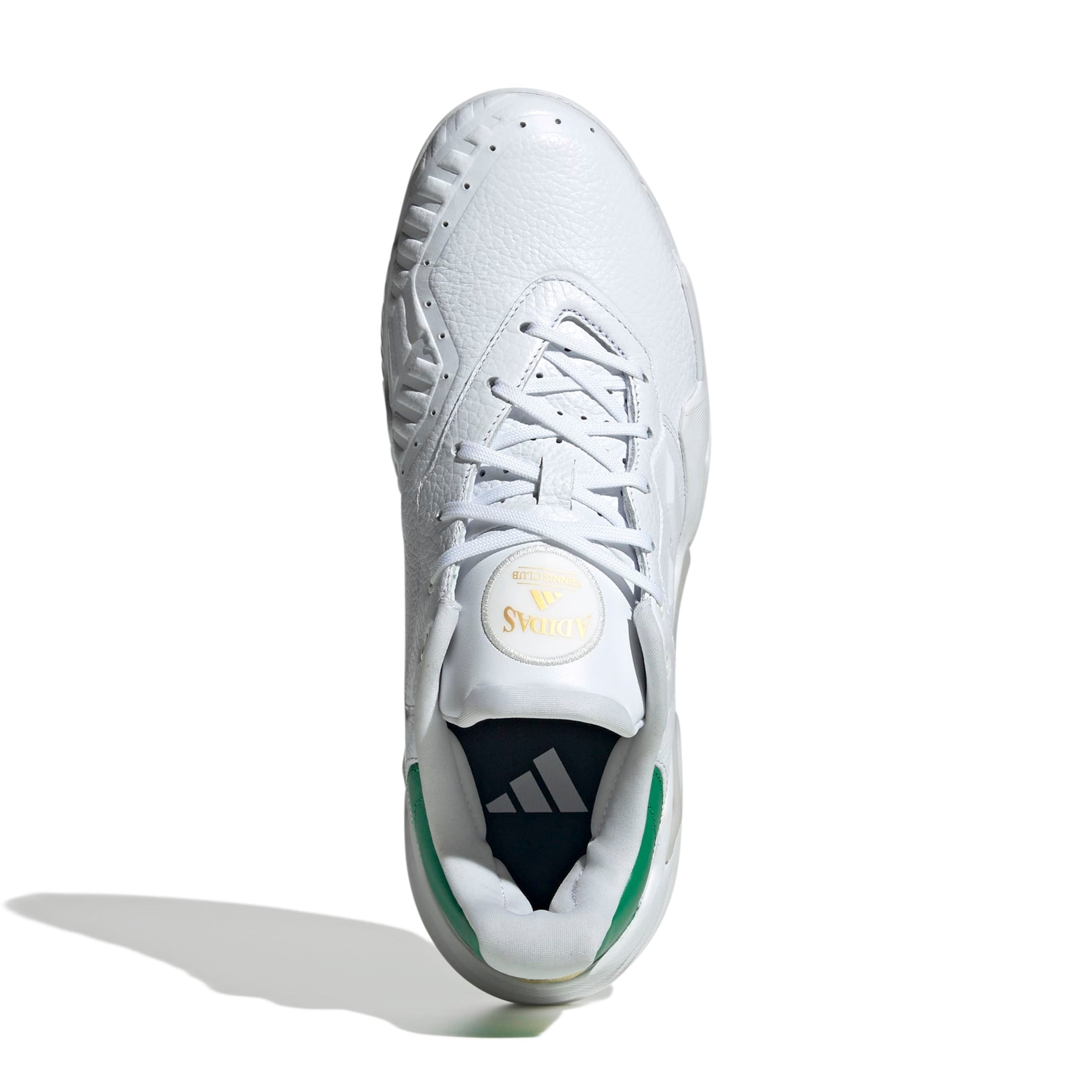 ADIDAS SHOE BARRICADE 13 LEATHER MN METALLIC/WHITE/GREEN (AW25