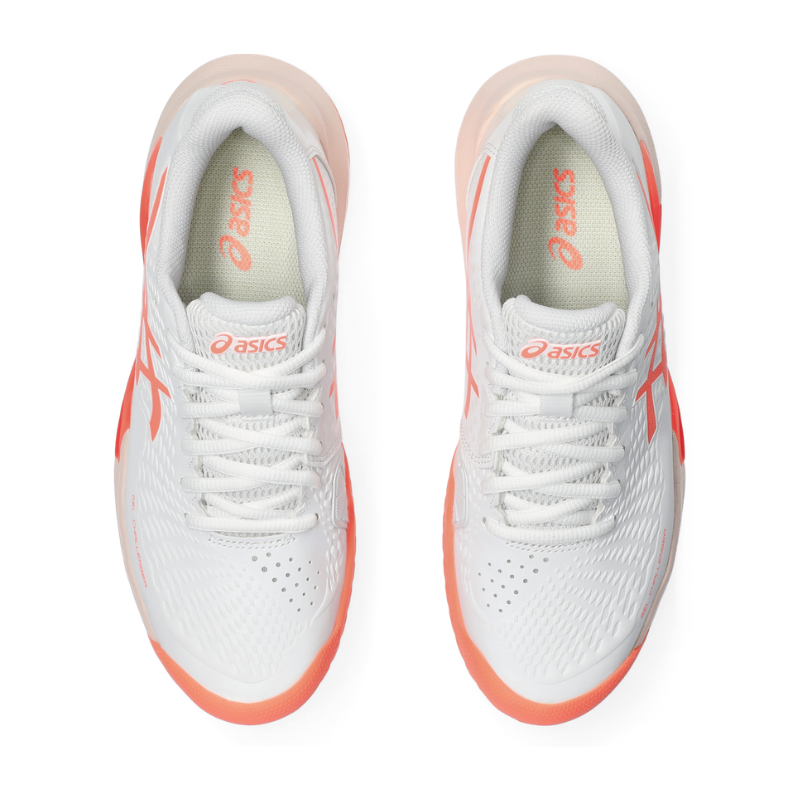 ASICS SHOE G-CHALLENGER 14 WN WHITE/SUN CORAL (SS24)