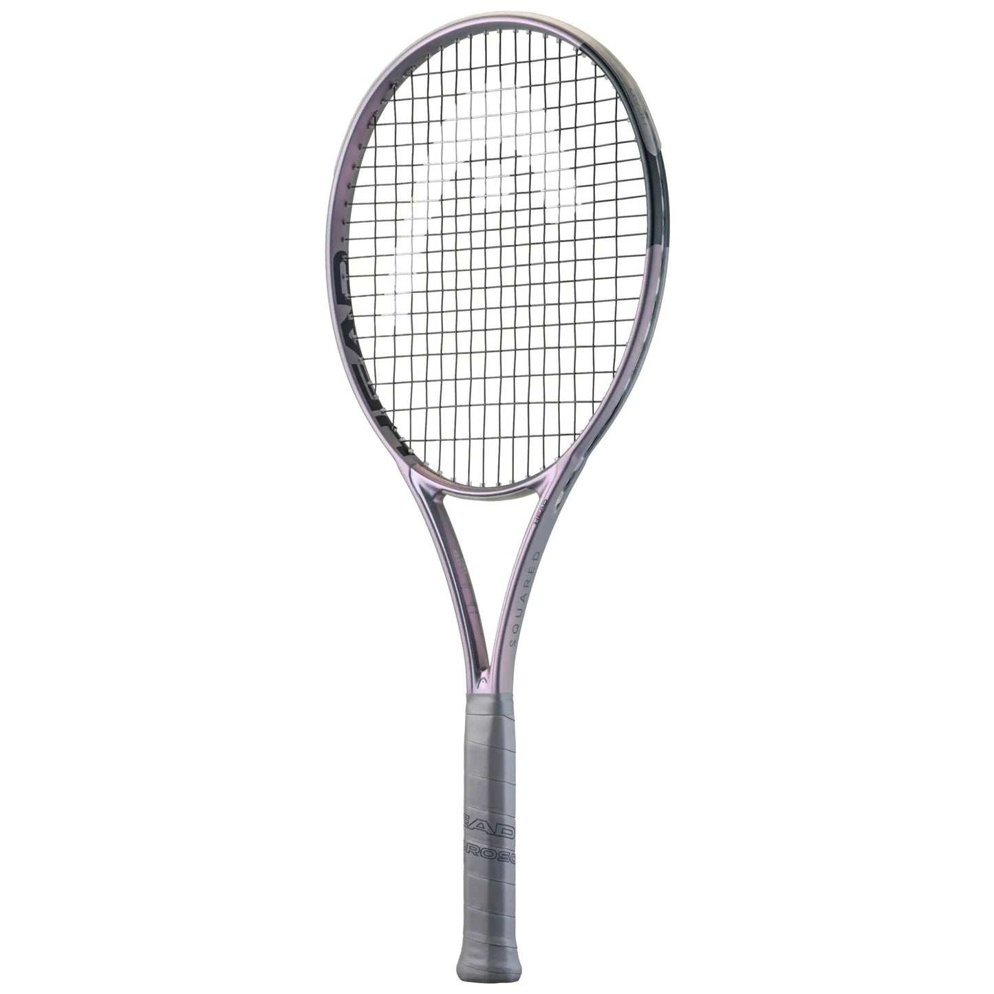 Silver Head tennis racket on a white background
