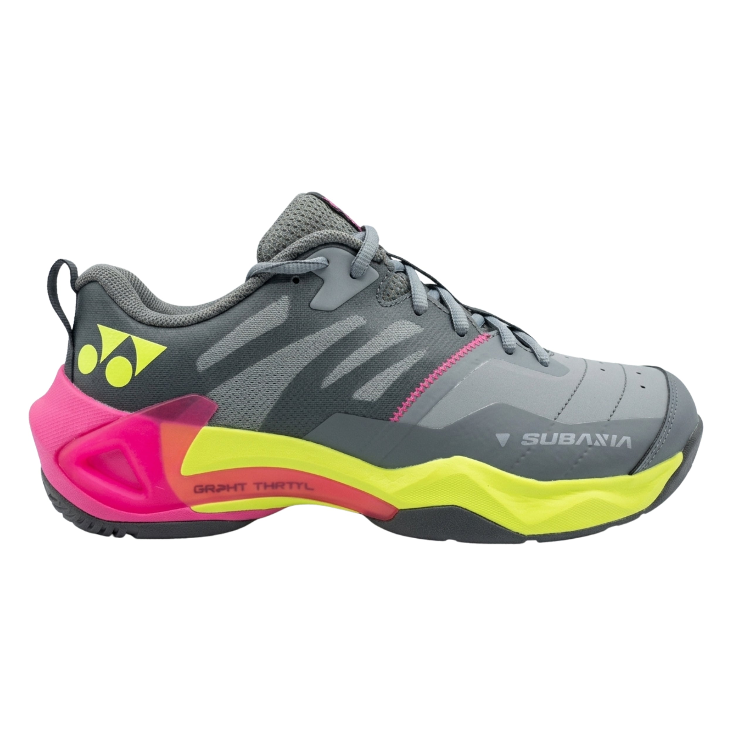 25/26 モデル　YONEX SLEEK146㌢ YONEX SHOE SUBAXIA GT WIDE UNI GREY (SS26) – Baseline Racquets