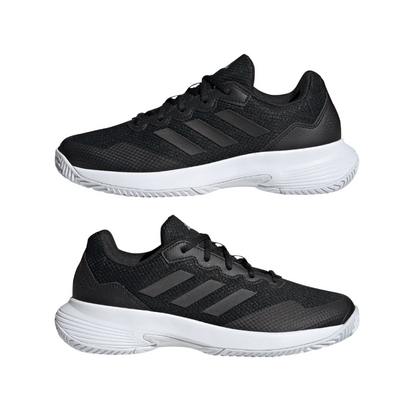 ADIDAS SHOE GAME COURT 2 WN CORE BLACK/SILVER METALLIC (SS25)