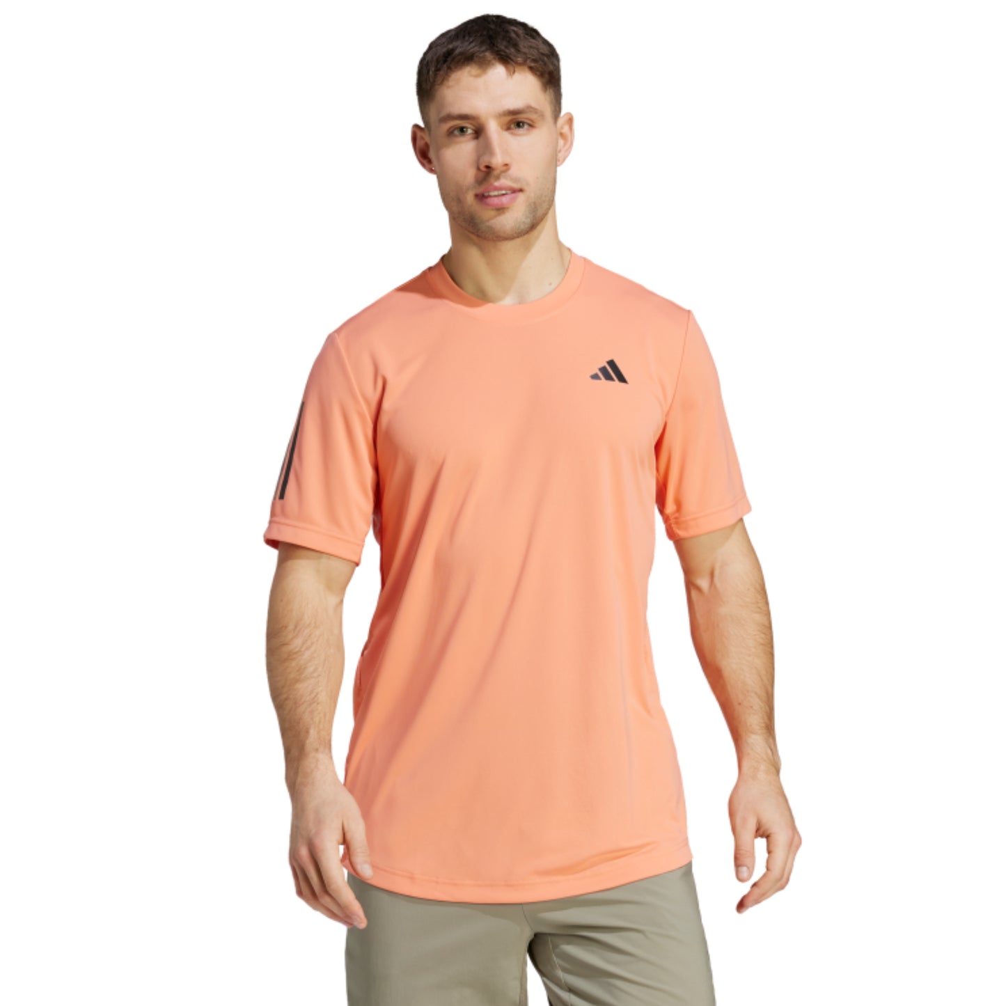 ADIDAS SHIRT TEE CLUB TENNIS 3STR MN CORAL FUSION (SS23)
