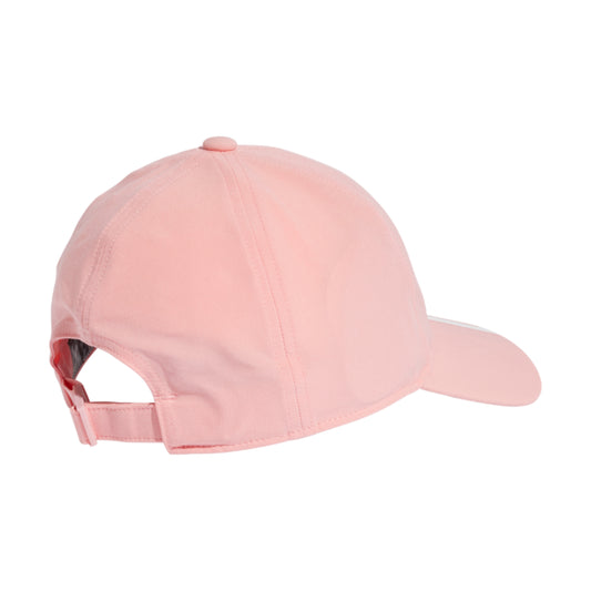 Pink cap on a white background