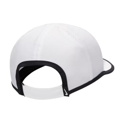 NIKE CAP FEATHERLIGHT WHITE/BLACK (AW24)