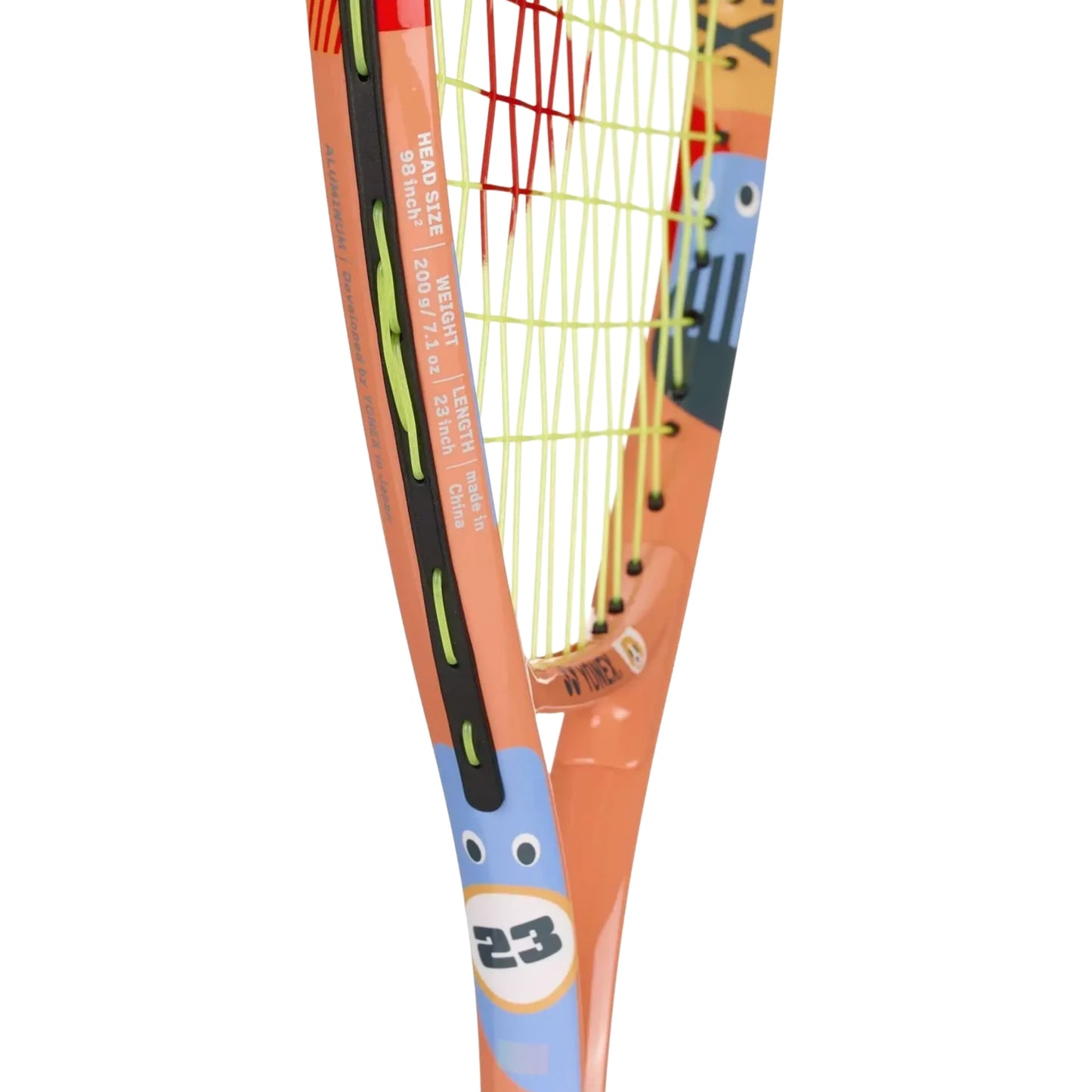 YONEX RACKET JNR 23 INCH CORAL ORANGE (2026)