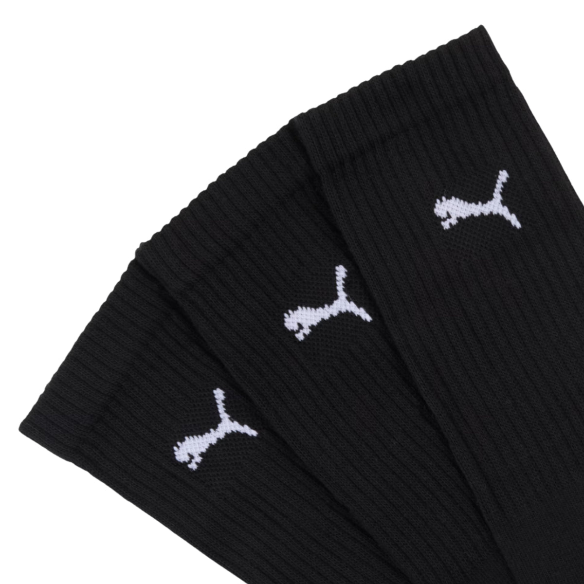 PUMA SOCK CREW LOGO BLACK (3)