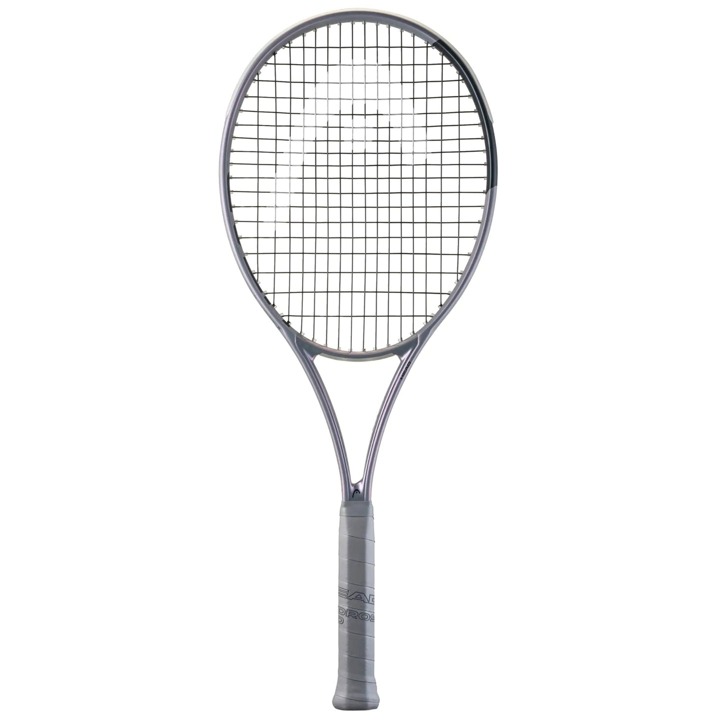 Silver Head tennis racket on a white background