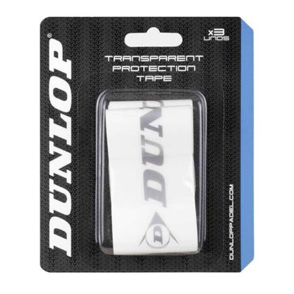 Dunlop transparent protection tape packaging on a white background