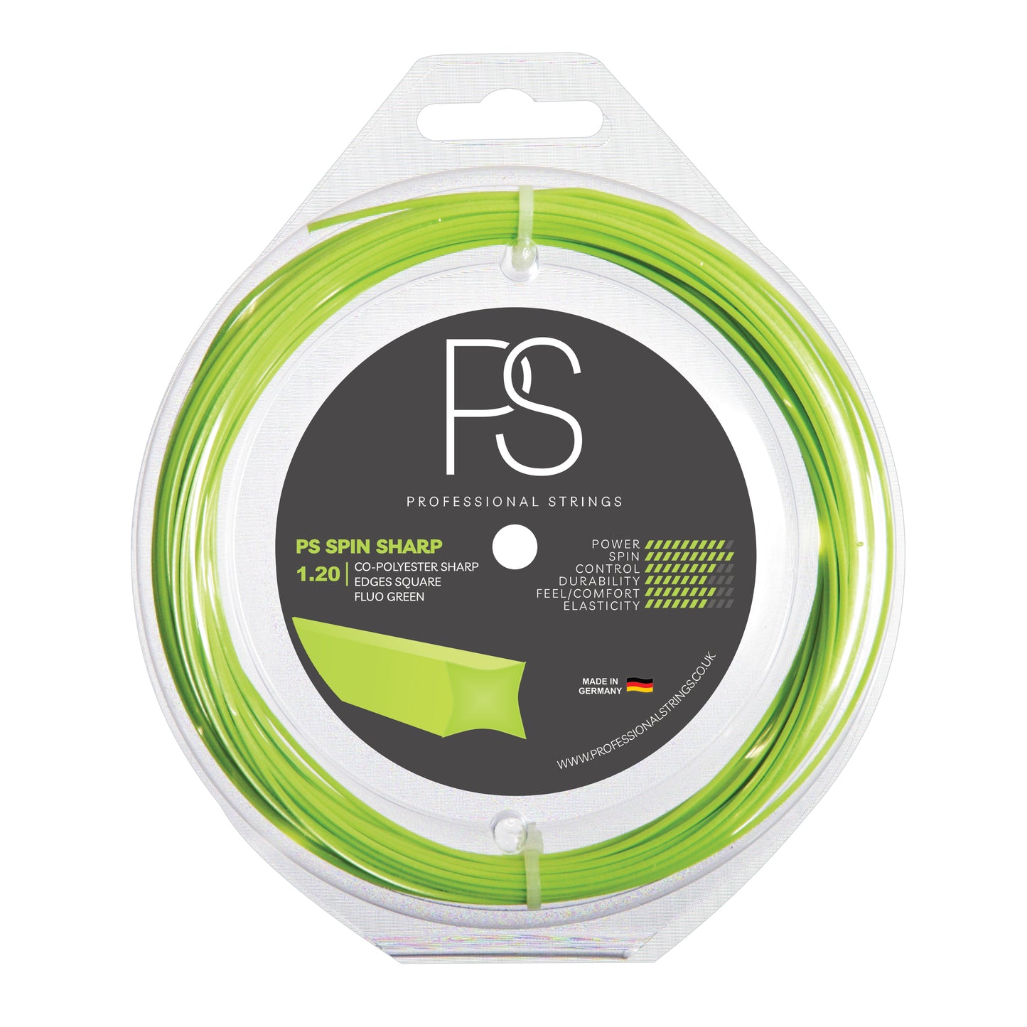 PRO STRING SPIN SHARP FLU GREEN 1.20MM SET