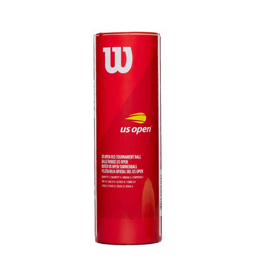 WILSON BALL TENNIS US OPEN STAGE 3 RED / CAN (3)