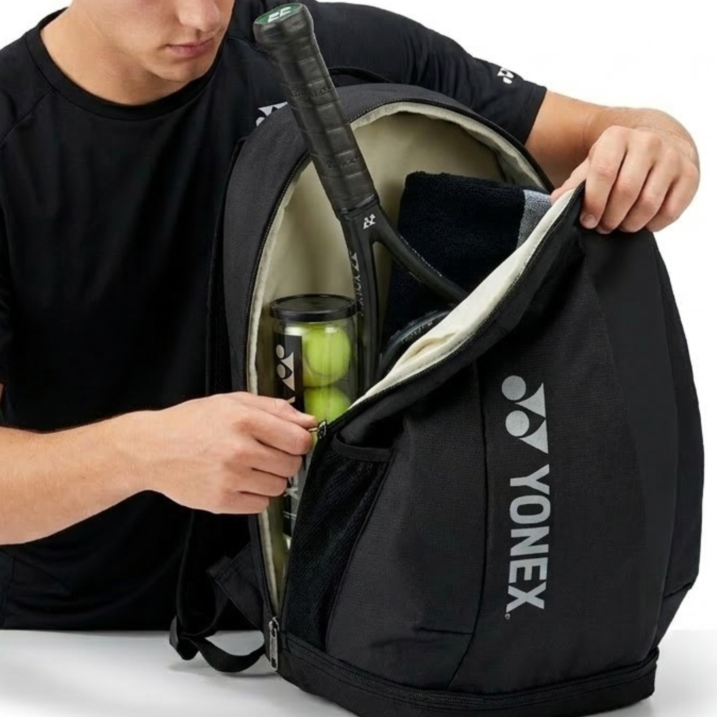 YONEX BAG BACKPACK PRO L (92412L) BLACK – Baseline Racquets