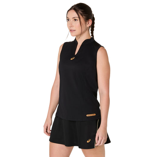 ASICS TANK PADEL COURT WN PERFORMANCE BLACK (AW25)