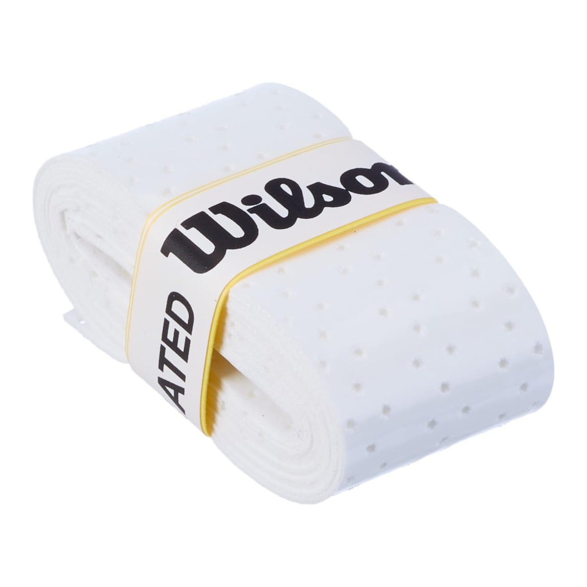 Wison Overgrip For Racket WILSON GRIP OVERGRIP PRO PERFORATED WHITE (3) – Baseline Racquets