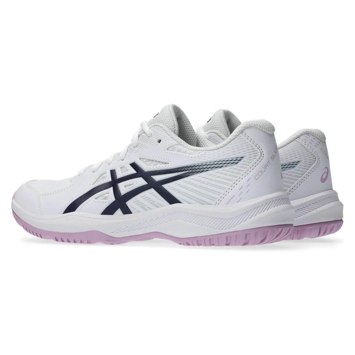 ASICS SHOE COURT SLIDE 4 WN WHITE/INDIGO FOG (SS25)