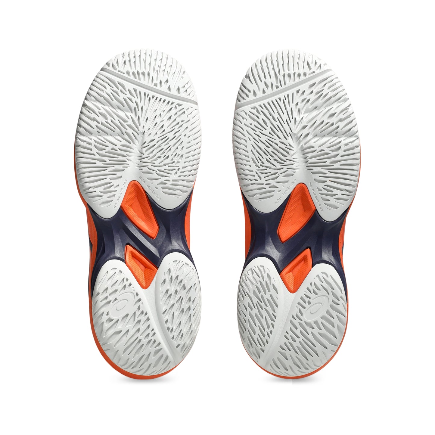 ASICS SHOE G-GAME 9 KID NOVA ORANGE/INDIGO FOG (SS25)