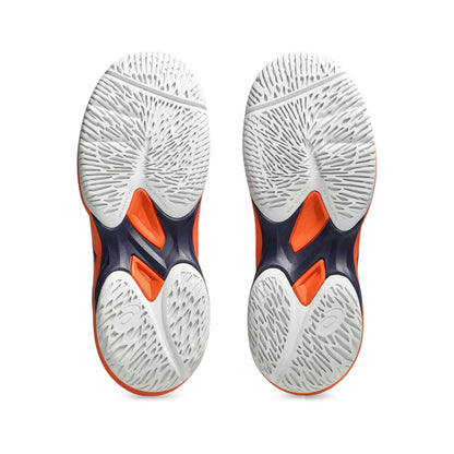 ASICS SHOE G-GAME 9 KID NOVA ORANGE/INDIGO FOG (SS25)