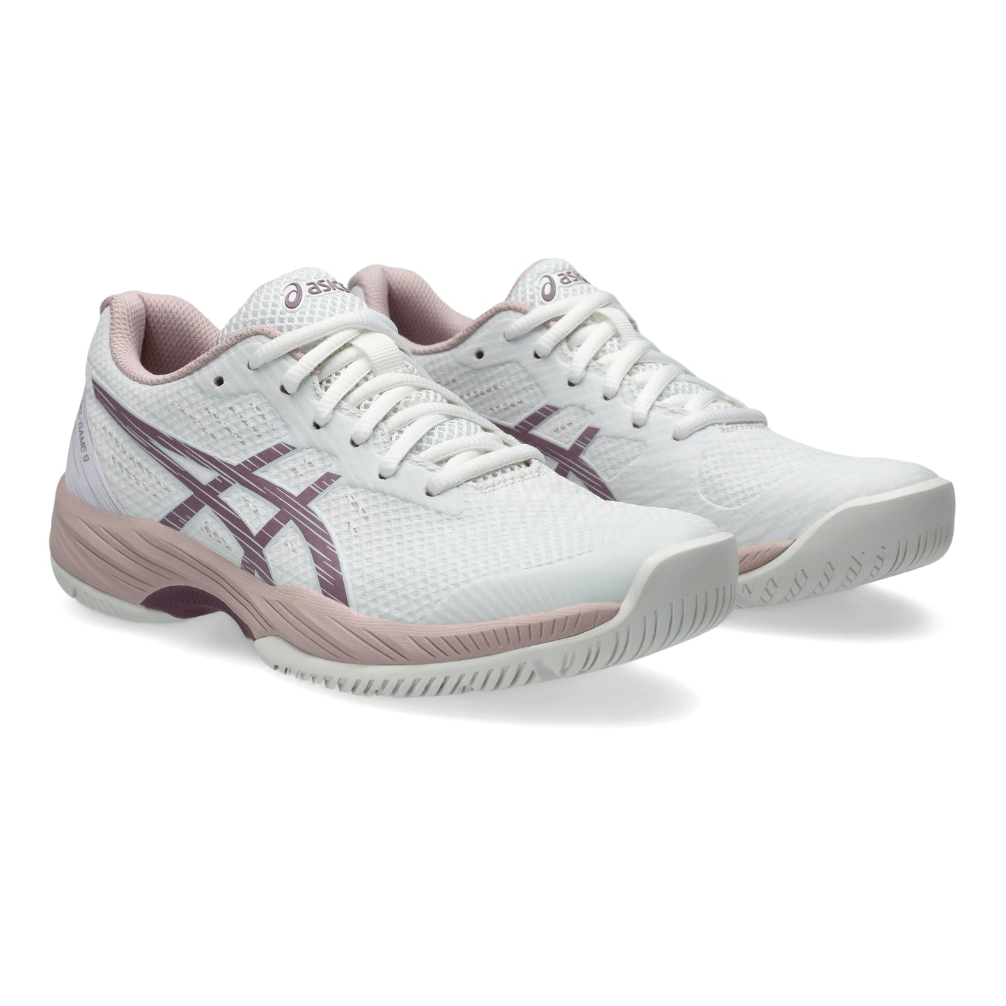 ASICS SHOE G-GAME 9 WN WHITE/DUSTY MAUVE (AW24)
