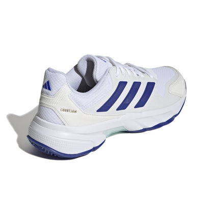 ADIDAS SHOE COURTJAM CONTROL 3 MN WHITE/BLUE  (AW24)