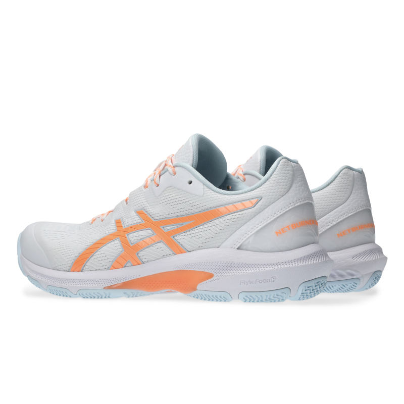 ASICS SHOE G-NETBURNER SHIELD FF WN WHITE/COOL GREY (AW24)