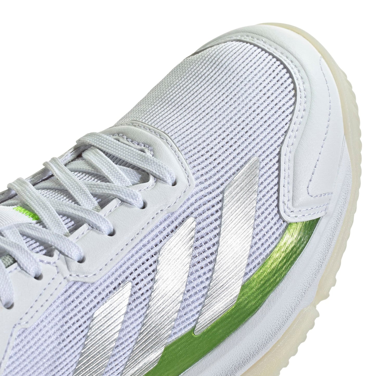 ADIDAS SHOE PADEL COURTQUICK WN WHITE/SILVER/LUCID LEMON (AW25)