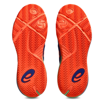 ASICS SHOE G-RESOLUTION X PADEL MN DARK COBALT/VIVID CORAL (AW25)
