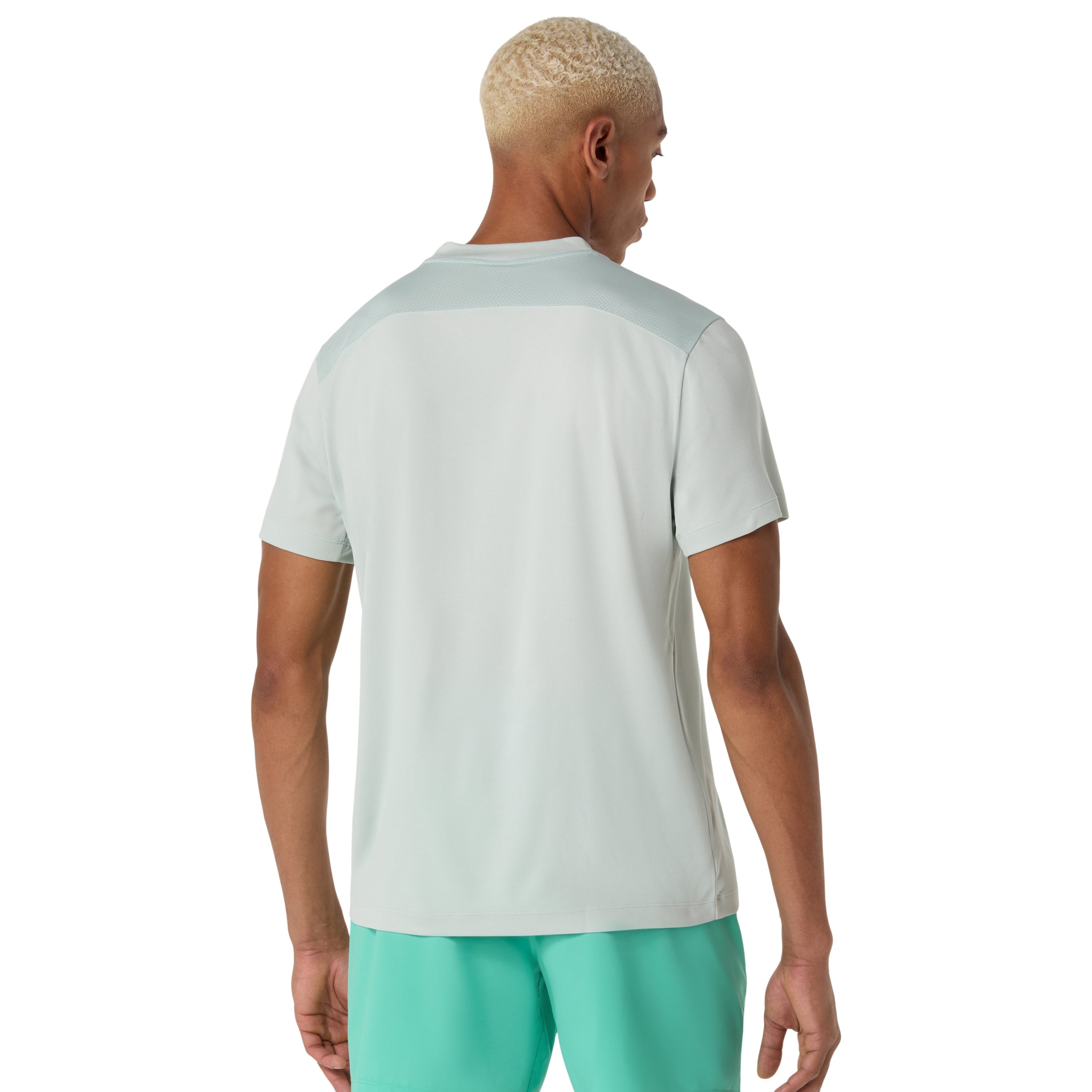 ASICS SHIRT TEE COURT MN COLD MOSS (SS26) – Baseline Racquets