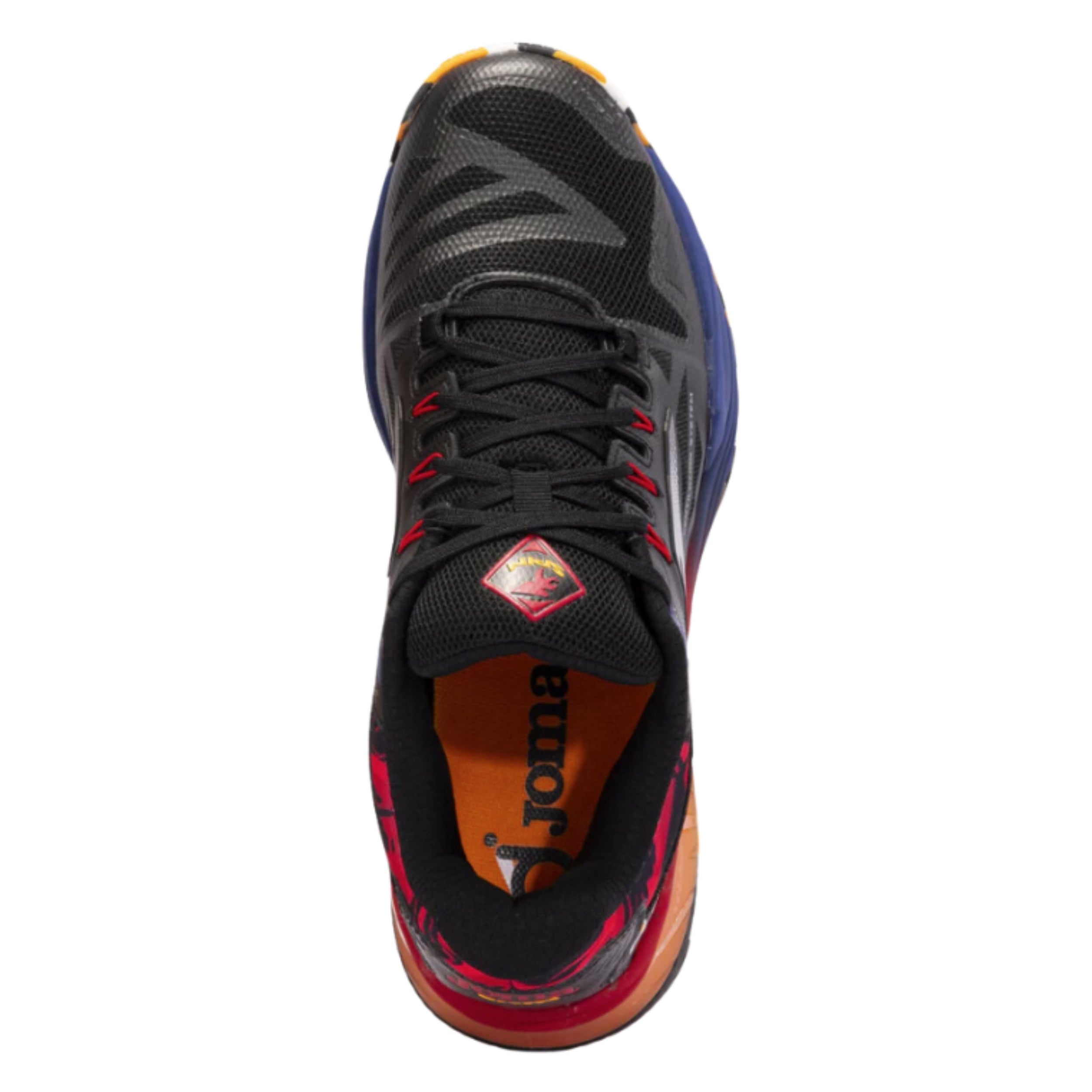 JOMA SHOE PADEL SPIN MN BLACK/RED/ORANGE (AW24) – Baseline Racquets