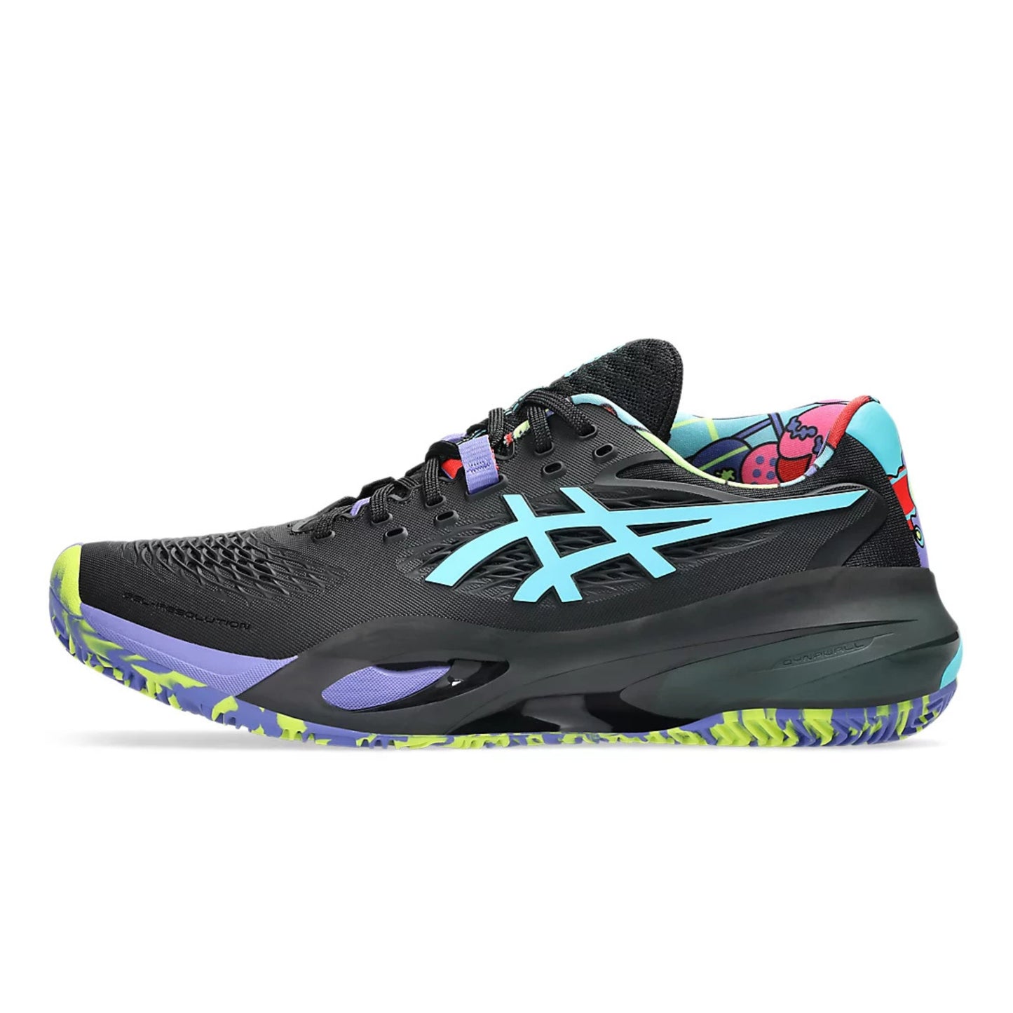 ASICS SHOE G-RESOLUTION X PADEL LIMITED EDITION MN BLACK/ENERGY AQUA (SS25)