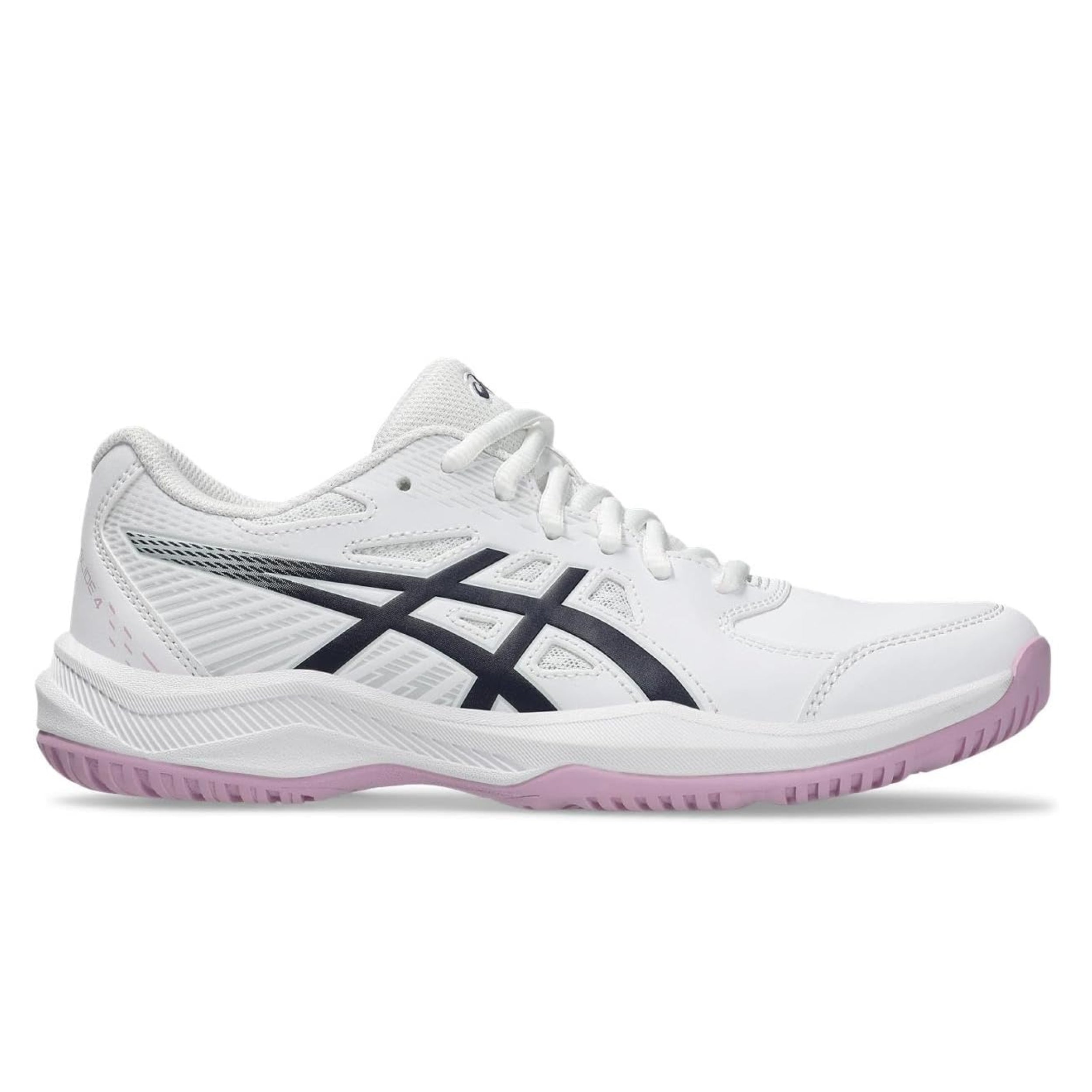 Asics Racket ASICS SHOE COURT SLIDE 4 WN WHITE/INDIGO FOG (SS25) – Baseline Racquets