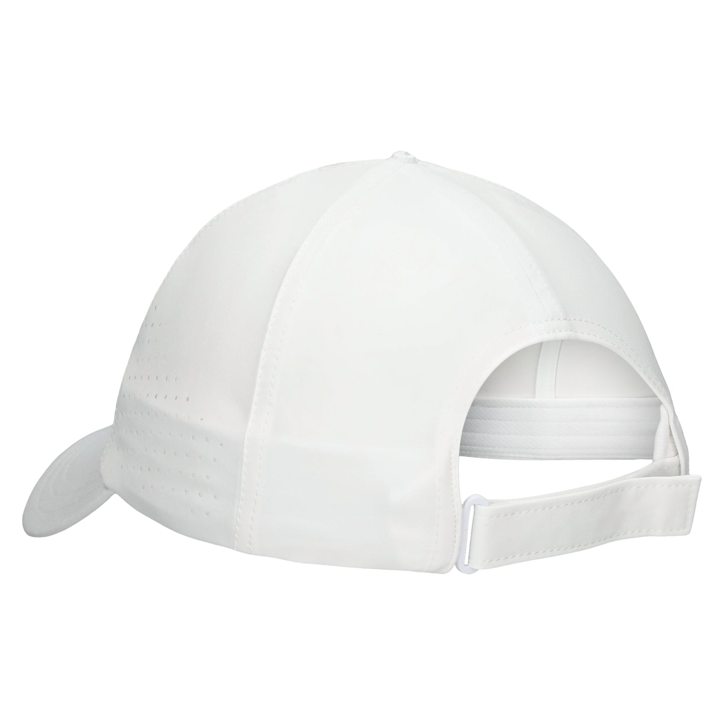 White cap on a white background