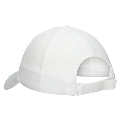 White cap on a white background