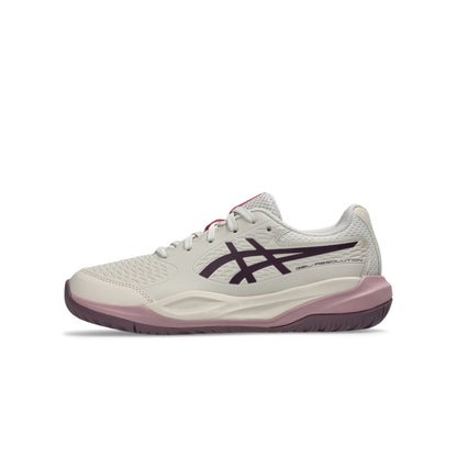 ASICS SHOE G-RESOLUTION X KID SOFT OAT/DARK AUBERGINE (AW26)