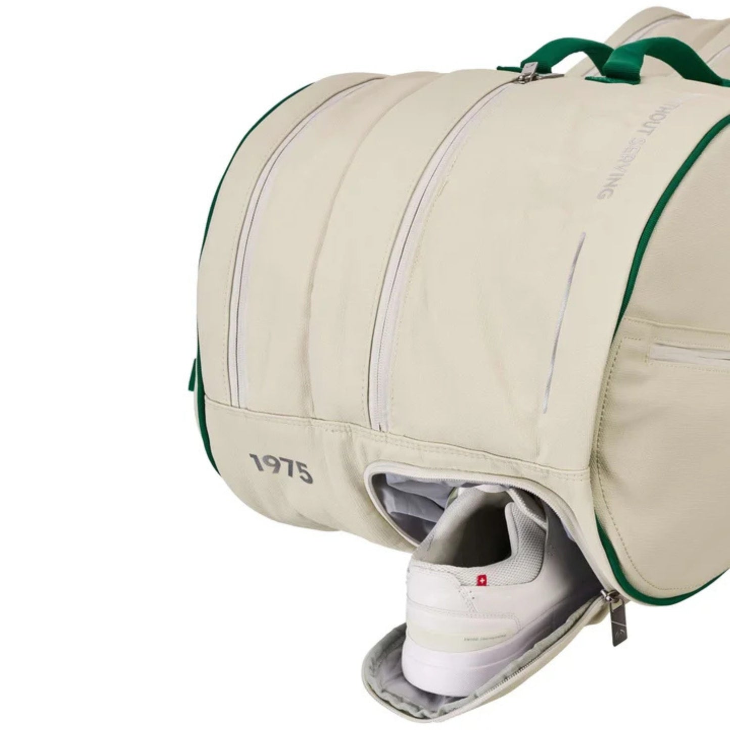 HEAD BAG ARTHUR ASHE 9R LARGE WHITE/GREEN