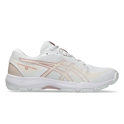 ASICS SHOE G-NETBURNER ACADEMY 10 WN WHITE/MORGANITE (SS26)