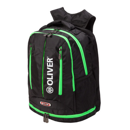 OLIVER BAG BACKPACK TS BLACK/GREEN