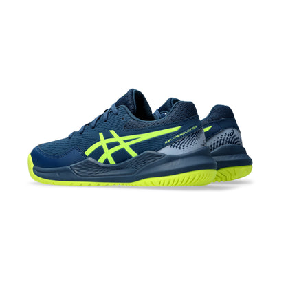 ASICS SHOE G-RESOLUTION 9 KID MAKO BLUE/YELLOW (AW24)