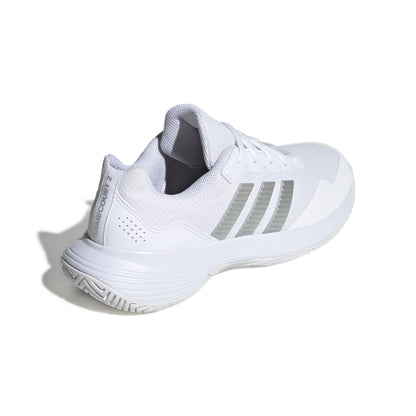 ADIDAS SHOE GAME COURT 2 WN WHITE/SILVER (SS26)