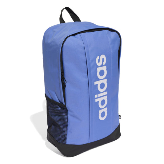 Blue Adidas backpack on a white background