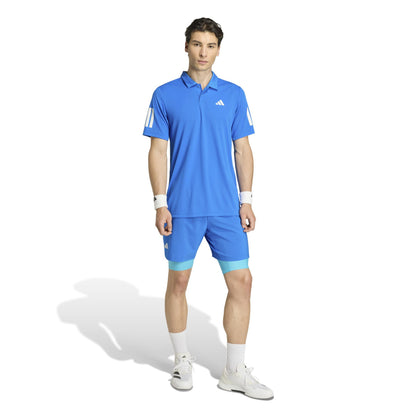 Man wearing a adidas outfit on a white background