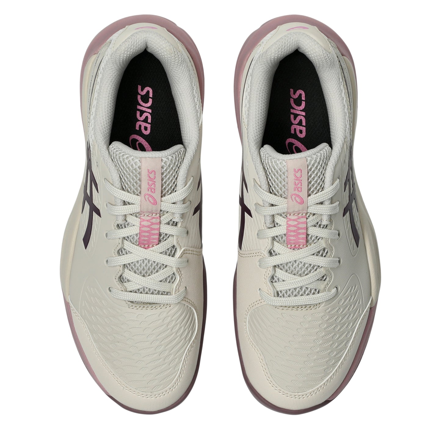 ASICS SHOE G-RESOLUTION X KID SOFT OAT/DARK AUBERGINE (AW26)