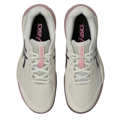 ASICS SHOE G-RESOLUTION X KID SOFT OAT/DARK AUBERGINE (AW26)
