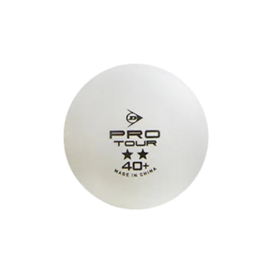 DUNLOP BALL TABLE TENNIS PRO TOUR 40+ WHITE (3)