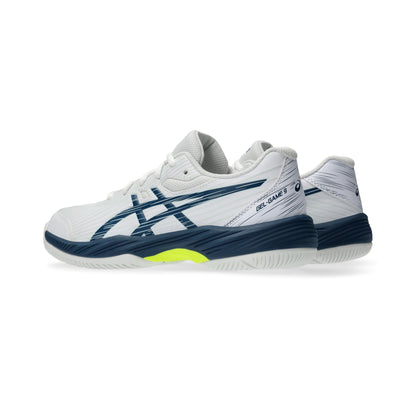 ASICS SHOE G-GAME 9 KID WHITE/MAKO BLUE (SS24)