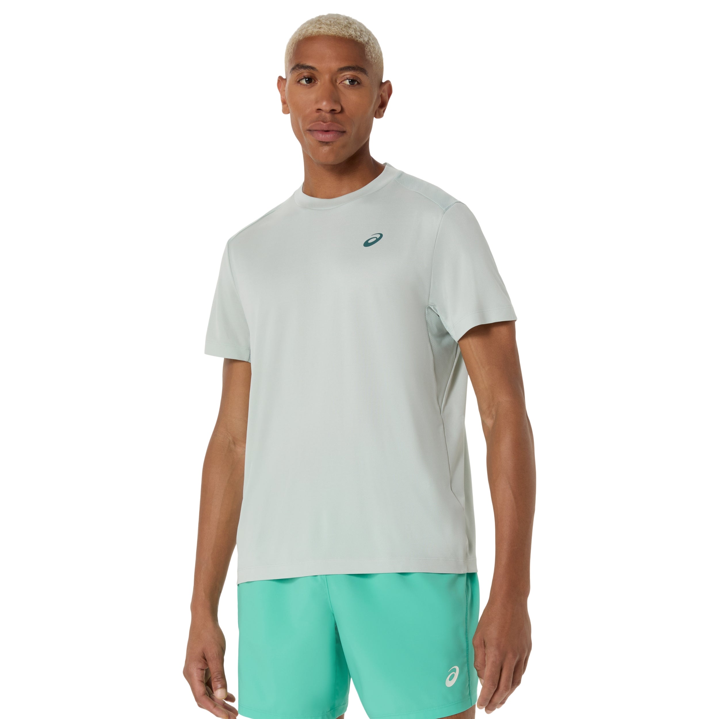 ྀི ASICS SHIRT TEE COURT MN COLD MOSS (SS26) – Baseline Racquets