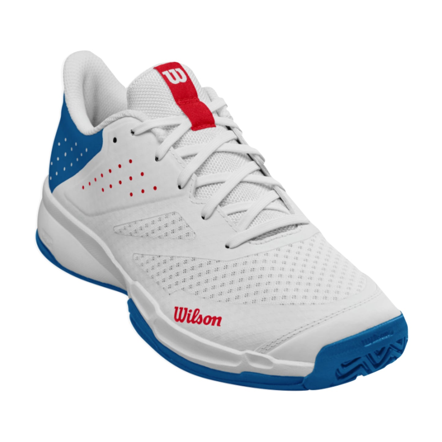 WILSON SHOE KAOS STROKE 2.0 MN WHITE/DEJA VU BLUE (SS24)