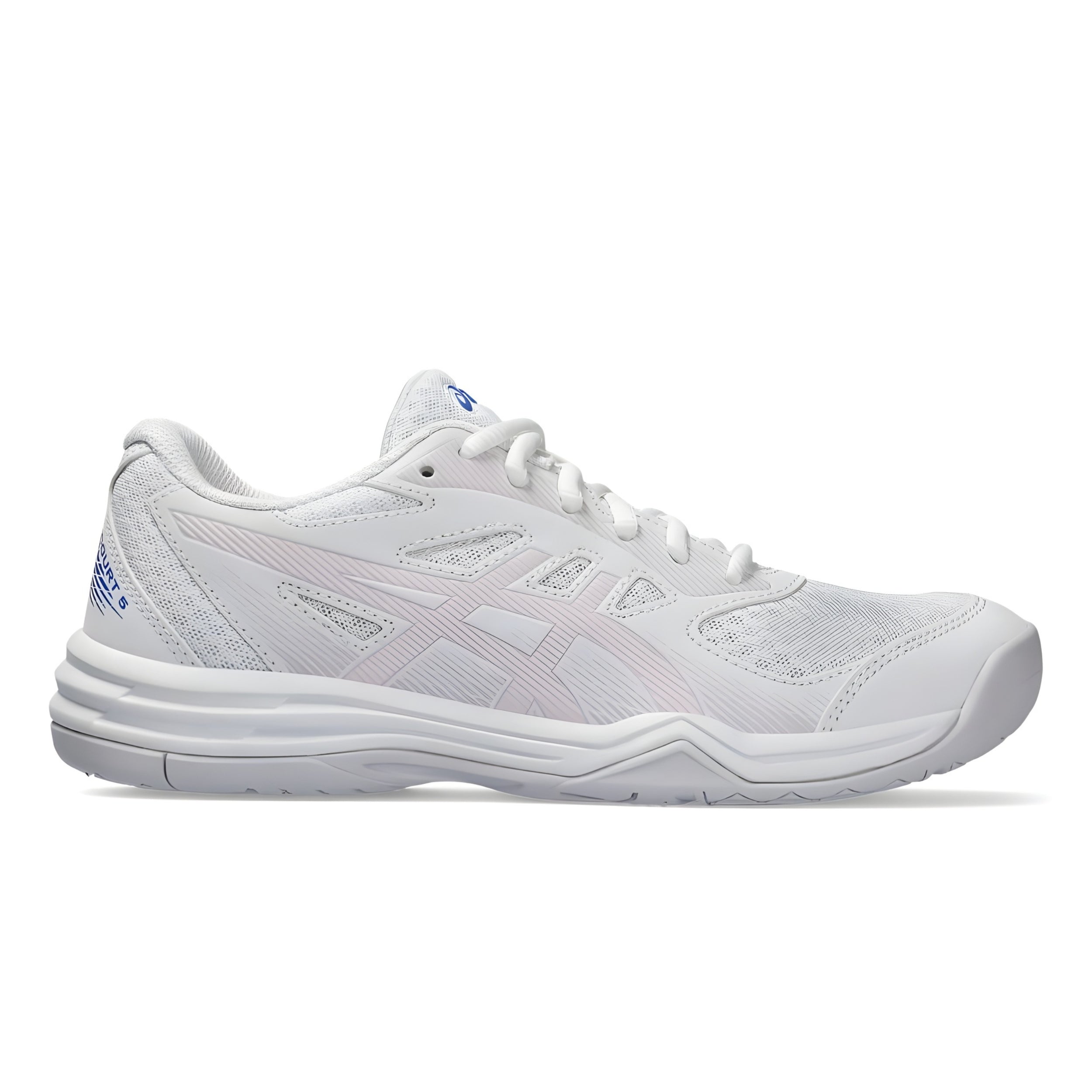 Asics Racket ASICS SHOE UPCOURT 5 WN WHITE/COSMOS (SS24) – Baseline Racquets